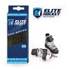 Lacet Pro-Series de Elite Hockey non ciré Noir-Jaune
