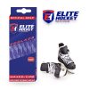 Elite Hockey Prolace Purple White Waxed Laces