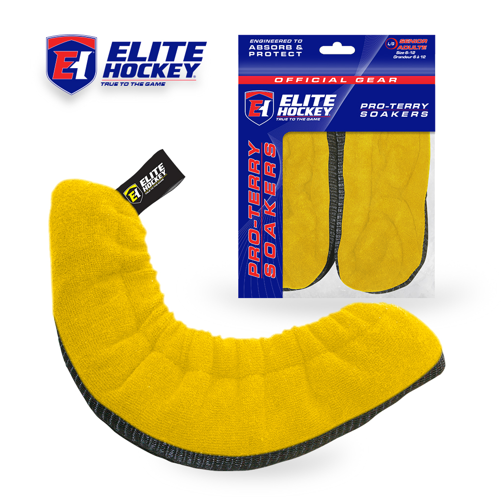 Elite Hockey Pro-Terry Soaker Jaune